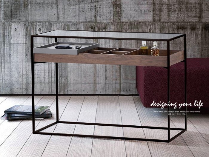 【設計私生活】愛奇華4尺玄關桌、展示桌(免運費)A系列174A