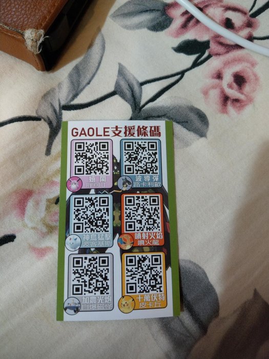 《全新現貨》神奇寶貝迦傲樂Gaole合身 方便整理 隨身攜帶 小卡盒。每個可裝五張卡，最遲隔天出貨。隨機贈送Gaole卡或自製支援券。