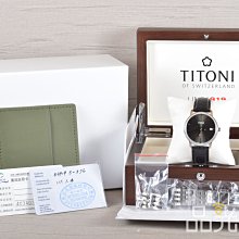 【品光數位】TITONI LINE1919 SER系列 83919S-576 機械錶 40mm #116298T
