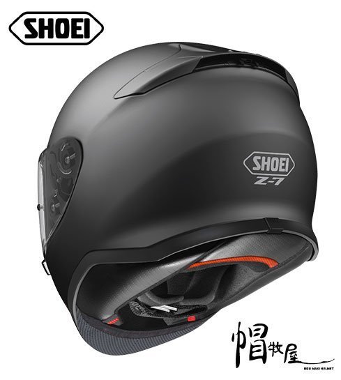 帽牧屋】 日本SHOEI Z7 全罩式日本進口帽輕量透氣素色消光黑| Yahoo