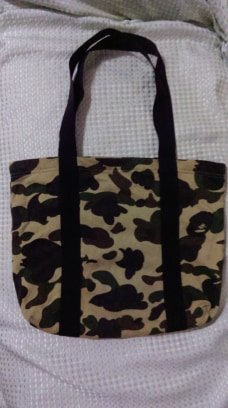 A BATHING APE 迷彩 托特包