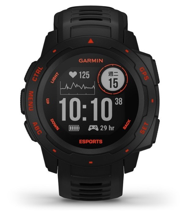 GARMIN INSTINCT ESPORTS 本我系列 GPS 智慧腕錶 電競潮流版 台灣正版公司貨 享原廠保固