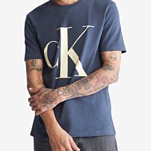 ☆【CK男生館】☆【Calvin Klein大LOGO印圖短袖T恤】☆【CK006H2】(S)