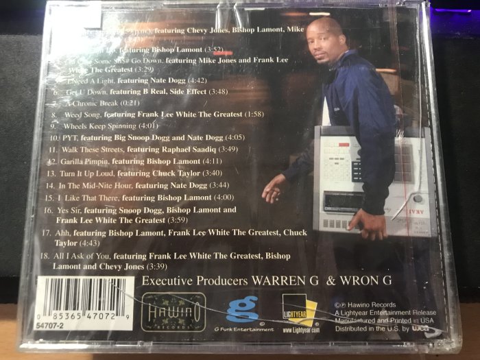 *還有唱片行三館*WARREN G / IN THE MID-NITE HOUR 全新 ZZ18816(殼破、競標)