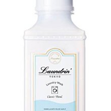 【JPGO】日本製 Laundrin’ 濃縮洗衣精 嬰兒衣物可用 410g~經典花香 #782