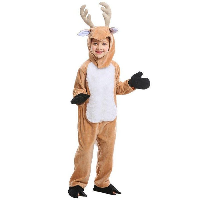 【現貨精選】 麋鹿裝 耶誕服裝  cosplay服裝   兒童耶誕裝  耶誕服裝兒童 角色扮演服