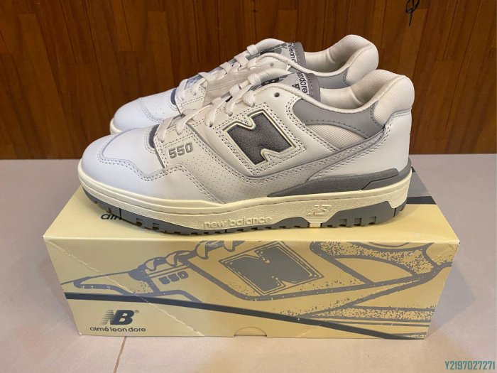 正品】Aime Leon Dore x New Balance 550 白灰BB550ALE代購| Yahoo奇摩拍賣