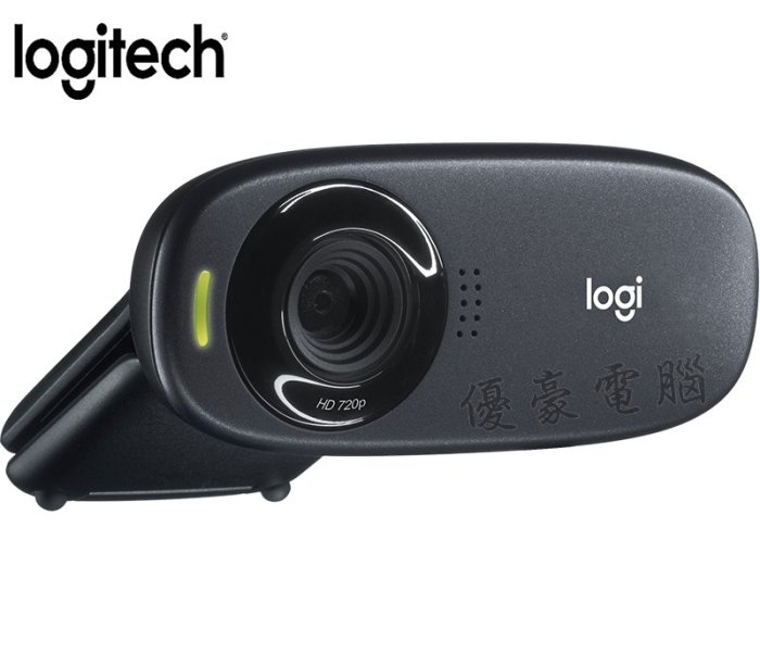 【UH 3C】羅技 LOGITECH HD WebCAM C310 網路攝影機 內建隔噪麥克風 000631
