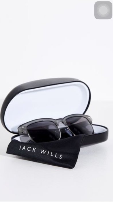 英國品牌Jack Wills 帥氣墨鏡 附眼鏡盒 ~免運費~