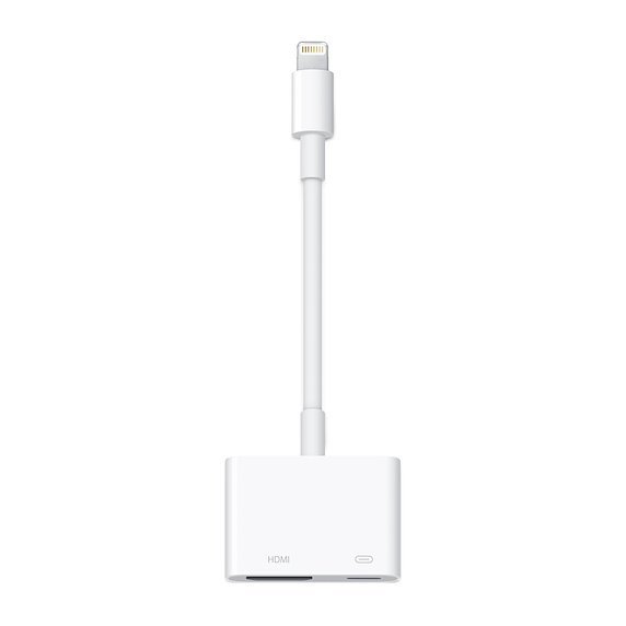 公司貨 APPLE 原廠 Lightning 轉 AV HDMI，Lightning to HDMI ADAPTER