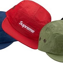 【日貨代購CITY】2017AW Supreme Washed Nylon Camp Cap 帽子 現貨