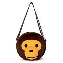 【日貨代購CITY】22AW BAPE APE BABY MILO PLUSH CROSS BAG 大頭 側背包 現貨