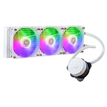 小白的生活工場*Coolermaster MasterLiquid 360L Core ARGB 白色版一體化CPU水冷