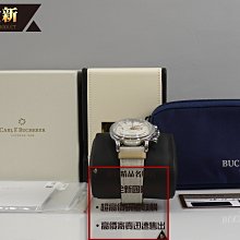 優買二手精品名牌店 BUCHERER 寶齊萊 馬利龍系列 Manero 飛返計時 flyback 40MM 機械錶 錶 全新商品