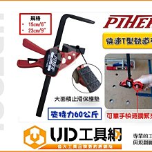 @UD工具網@PIHER 52101 迷你型(穿孔)快速F夾15CM 夾持力60公斤 可單手快速調緊夾頭