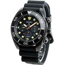 預購 SEIKO SBDL065 精工錶 機械錶 PROSPEX 44mm 太陽能 潛水錶 黑面盤 黑橡膠錶帶 男錶女錶
