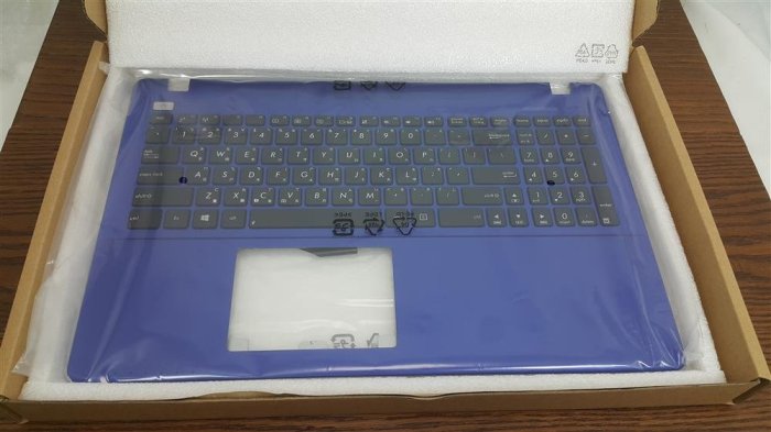 原廠 ASUS 華碩 X550 藍色 C殼 X550V X550ZE X552 X552E X552M 筆電鍵盤