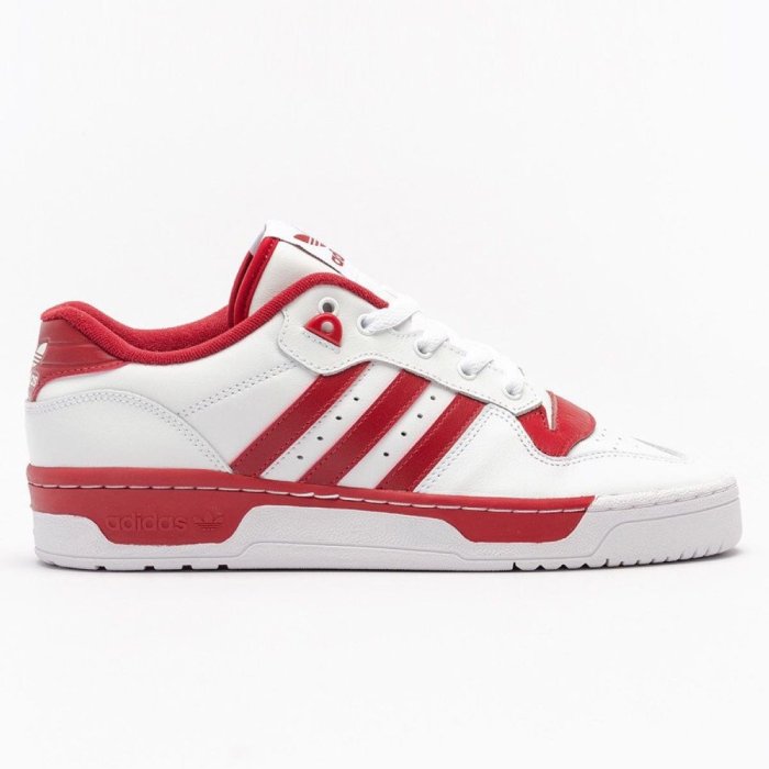 R'代購 adidas originals Rivalry Low off White Red 白紅 EE4967