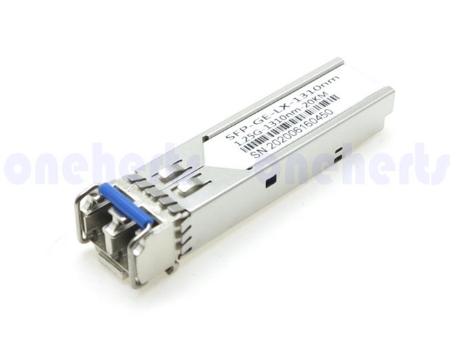 萬赫 現貨 SFP-GE-LX 1310nm SMF 20km GBIC 光纖模塊 單模雙工 1.25G 單模模塊 光電