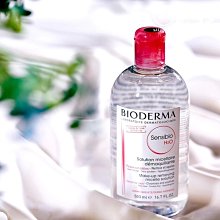 {COCOLING} 法國 貝膚黛瑪 Bioderma Crealine 舒敏高效潔膚液 卸妝水 小紅水 500ml