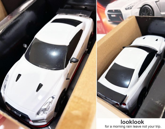 【全新日本景品】RC NISSAN GT-R NISMO 電動遙控車 玩具模型車 【黑】