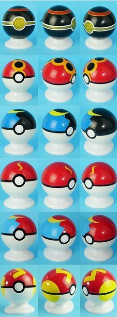 『 Truelove 珍愛一世 禮品批發』╭☆寶可夢 神奇寶貝球21款  pokemo寶貝球 喜糖盒☆╮ 公仔隨機附贈
