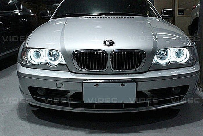 巨城汽車精品 BMW E46 大燈 魚眼 光圈 總成 搭配 HID 效果100分 新竹 威德