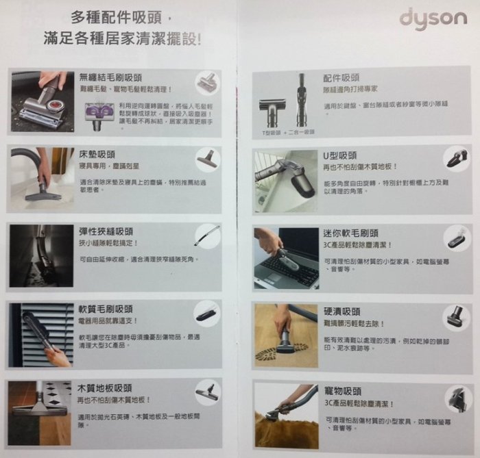 KMall AV館 DYSON U型吸頭 16段多角度 DC46 DC48 DC63 DC62 SV03 SV07 V6