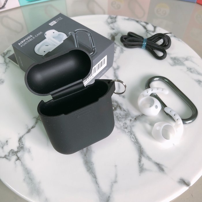 現貨送耳掛 二代 Ahastyle AirPods 保護套 掛勾版 podfit+ 矽膠保護套 apple 藍牙耳機