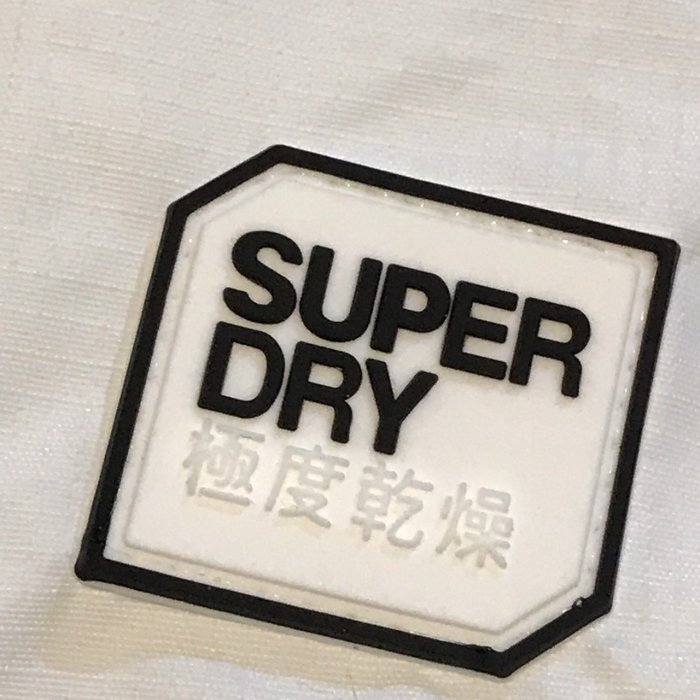 【出清現貨】100%真品Superdry 極度乾燥 風衣外套 女款 防風防潑水 機能外套 白色 黑內刷毛