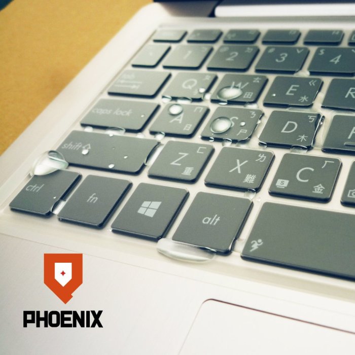 『PHOENIX』ASUS E402 NA 專用 超透光 非矽膠 鍵盤保護膜