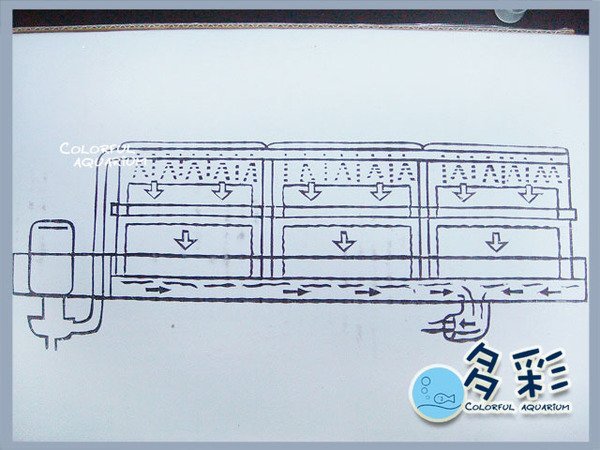 台北►►多彩水族◄◄台灣Mr.Aqua水族先生《上部過濾器 / 4尺》四尺上部式過濾滴流培菌槽、附配管