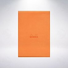 法國 RHODIA ePURE A5 N16 封套式上翻筆記本: 橘色/Orange