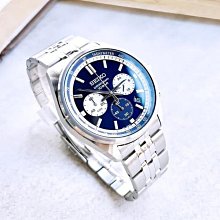 SEIKO 精工 CS系列 經典復刻藍熊貓腕錶 SSB427P1 8T63-00W0B 公司貨