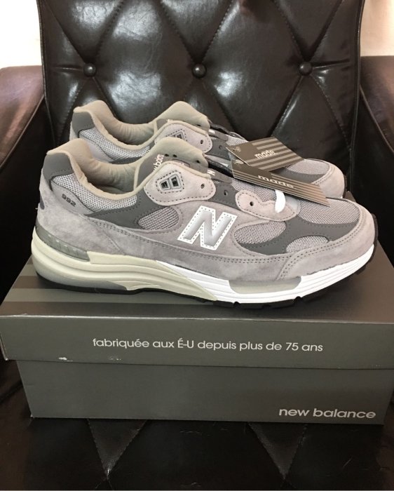 New balance M992GR NB 992 元祖灰全新正品m992 gr 灰色| Yahoo奇摩拍賣