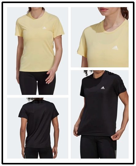 5號倉庫 ADIDAS 女 T恤 排汗 透氣 機能 運動 短袖 舒適  原價1090 HL1455 HL1457