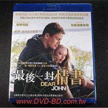 [藍光先生BD] 最後一封情書 Dear John ( 威望公司貨 )