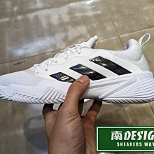 限時特價 南🔥2024 3月 ADIDAS BARRICADE 網球鞋 網布透氣 穩固 訓練 男款 白黑 ID1548