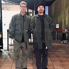 19AW WTAPS MC/JACKET.COPO.TAFFETA 余文樂同款工裝四袋加厚大棉衣棉服