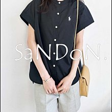 SaNDoN x『Polo Ralph Lauren』涼爽梭織材質亨利領簡約刺繡設計襯衫 240507