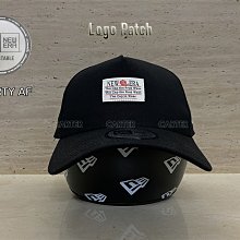 New Era 9Forty AF Logo Patch One Size Black NE 布章黑色高帽身鴨舌帽