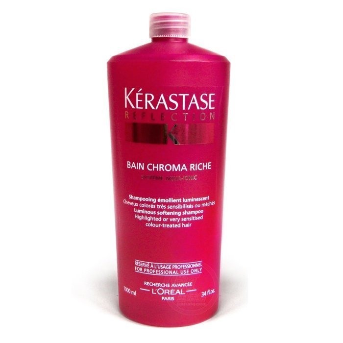 便宜生活館【洗髮精】卡詩 KERASTASE 恆彩重生髮浴1000ml(保濕型) (舊:漾光炫色) 鎖色護色光澤專用