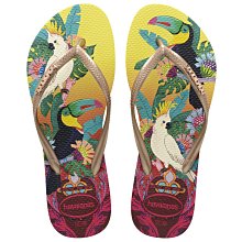 出清款☆【哈瓦仕館】☆【哈瓦仕Havaianas繽紛亞熱帶印圖人字拖鞋】☆【HAGM006D1】(37/38)