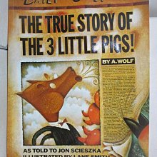 【書寶二手書T1／少年童書_ESQ】The True Story of the 3 Little Pigs_Scieszka