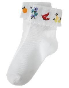 全新特價 ~ 美國 GYMBOREE 女童襪 - 水果市場 (2T-3T)