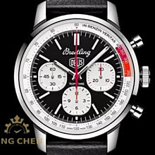 【金宸名錶】BREITLING 百年靈 TOP TIME B01系列 DEUS腕錶 AB01765A1B1X1 黑面三眼 熊貓面  TG359