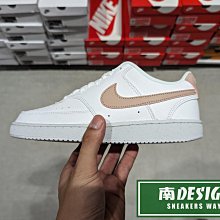 南🔥2023 10月 NIKE COURT VISION LO NN 休閒 荔枝皮 女款 白粉 DH3158-102