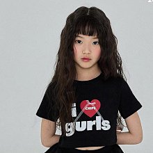 M~XL ♥上衣(BLACK) FORK CHIPS-2 24夏季 FOR240521-013『韓爸有衣正韓國童裝』~預購