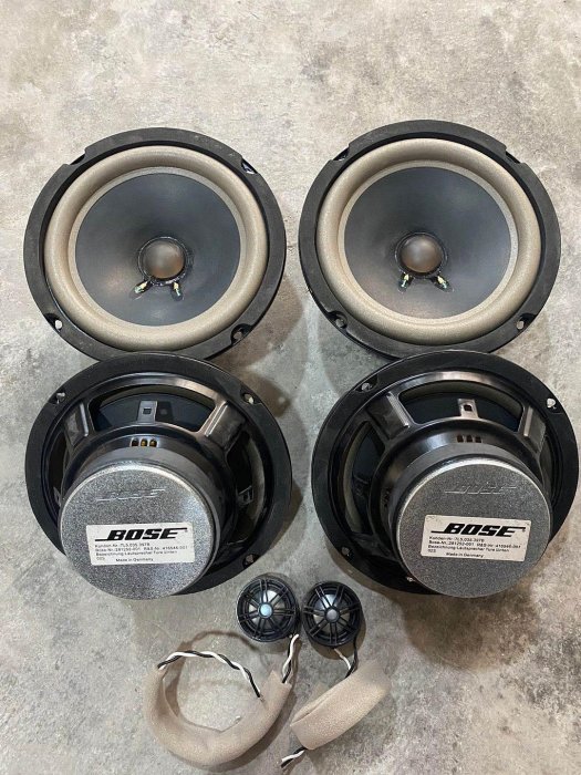 奧迪拆車正品博士bose6.5寸汽車二手喇叭中重低音響無損改裝升級-麵包の店