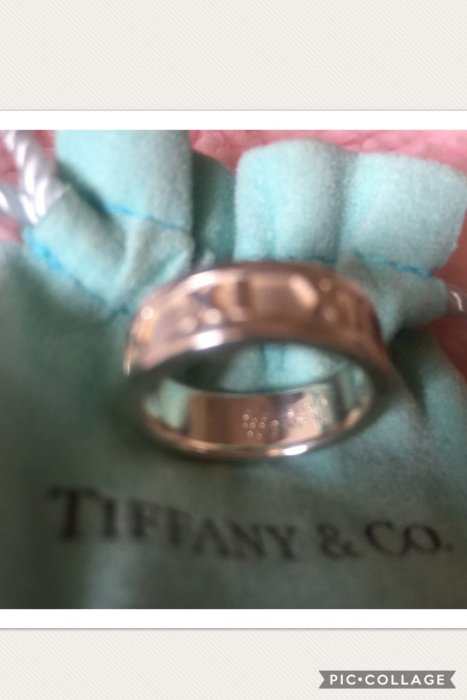 Tiffany & Co 100%真品 925 純銀 羅馬數字 戒指